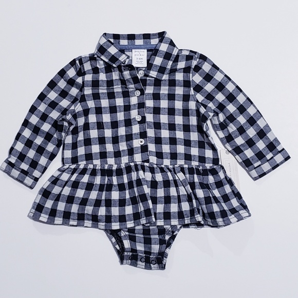 Peyton & Parker Other - 3/$20 🆕️ Baby Girl Plaid Shirt Size 3-6 months
